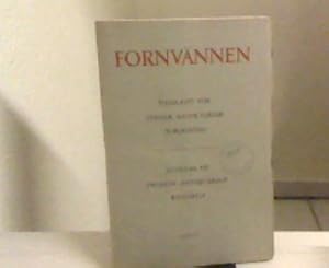 Fornvännen. Tidskrift för svensk Antikvarisk Forskning 1957:5.