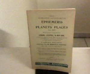 Raphaels Astronomical Ephemeris of the Planets Places for 1907 with tables of houses for London...