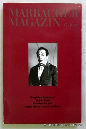 Bearbeitet von Ingrid Belke u. Irina Renz. 2., durchgesehene Auflage. Marbach 1989. Mit zahlreich...