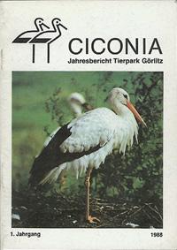 Bild des Verkufers fr Jahresbericht Ciconia Jahrgang 1 zum Verkauf von Schueling Buchkurier