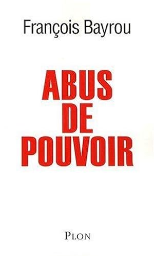 Image du vendeur pour Abus de pouvoir mis en vente par dansmongarage