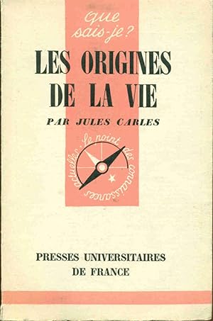 Les origines de la vie