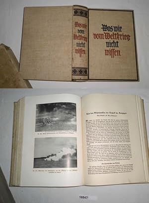 Seller image for Was wir vom Weltkrieg nicht wissen for sale by Versandhandel fr Sammler