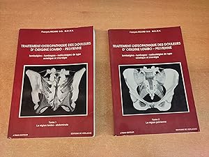 Seller image for traitement osteopathique des douleurs d origine lombo-pelvienne, Tome 1 et 2 for sale by Oxfam Bookshop Gent