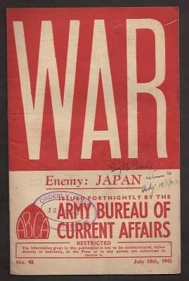 WAR : issue 48 : July 10th, 1943 : [News Facts for Fighting Men]