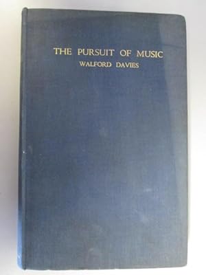 Image du vendeur pour The Pursuit of Music mis en vente par Goldstone Rare Books