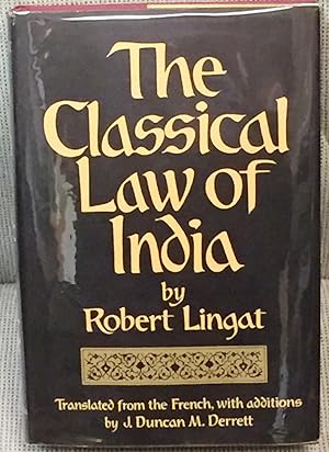 Seller image for The Classical Law of India for sale by My Book Heaven