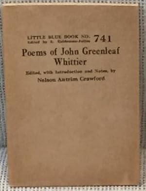 Imagen del vendedor de Poems of John Greenleaf Whittier a la venta por My Book Heaven