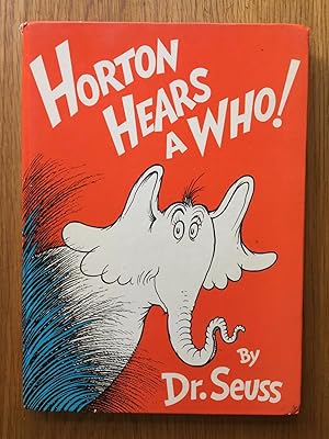 Seller image for Horton Hears a Who for sale by Setanta Books