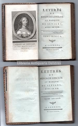 Imagen del vendedor de Lettres de. au Marquis de Svign, avec sa vie. a la venta por Llibreria Antiquria Delstres