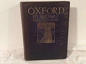 Seller image for Oxford Its Buildings and Gardens for sale by Heroes Bookshop