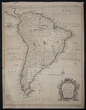 A Map of South America with all the European Settlements & whatever else is remarkable from the l...
