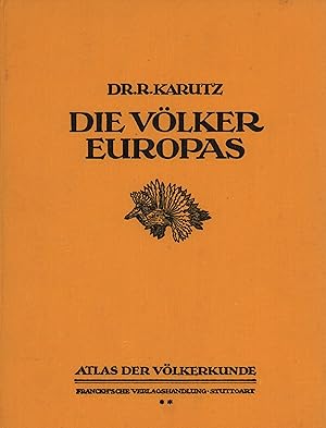 Imagen del vendedor de Die Vlker Europas. 60 Tafeln mit erluterndem Text. a la venta por Antiquariat Reinhold Pabel