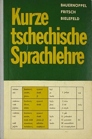 Seller image for Kurze tschechische Sprachlehre, for sale by Versandantiquariat Hbald