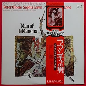 Bild des Verkufers fr Man of La Mancha" (Original Motion Picture Soundtrack with Peter O`Toole, Sophia Loren and James Coco) zum Verkauf von ANTIQUARIAT H. EPPLER