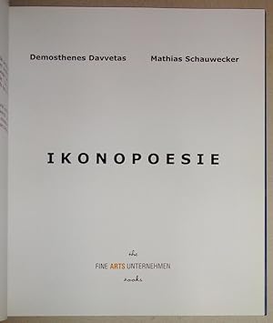 Bild des Verkufers fr Ikonopoesie: Demosthenes Davvetas; Mathias Schauwecker zum Verkauf von DogStar Books