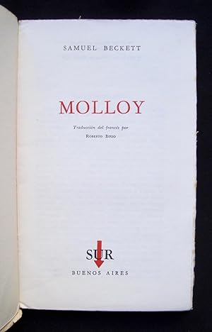 Imagen del vendedor de Molloy - a la venta por Le Livre à Venir