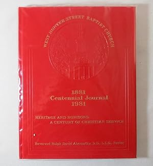 Seller image for The Centennial Souvenir Journal 1881 - 1981 West Hunter Street Baptist Church for sale by Books Again