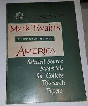 Seller image for Mark Twain's Picture of His America for sale by Big E's Books