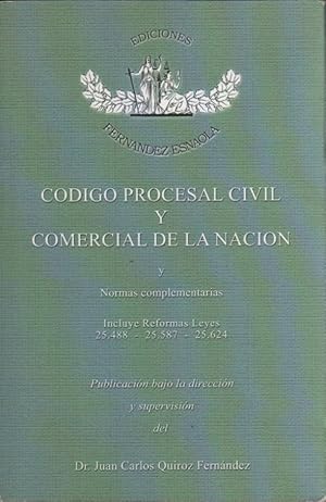 Imagen del vendedor de Cdigo Procesal Civil y Comercial de la Nacin a la venta por Federico Burki