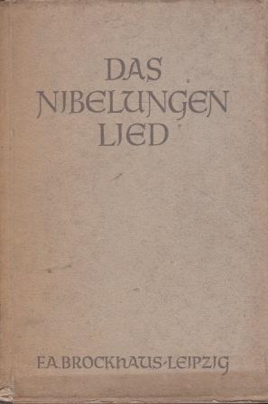 Seller image for Das Nibelungenlied. Bearbeitet von Helmut de Boor. for sale by Versandantiquariat Dr. Uwe Hanisch