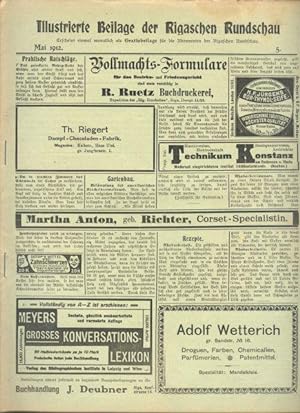 Illustrierte Beilage der Rigaschen Rundschau Mai 1912