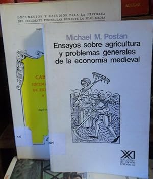 Imagen del vendedor de ENSAYOS SOBRE AGRICULTURA Y PROBLEMAS GENERALES DE LA ECONOMA MEDIEVAL + PROPIEDADES DEL CABILDO SEGOVIANO Sistemas de cultivo y modos de explotacin de la tierra a fines del siglo XIII (2 libros) a la venta por Libros Dickens