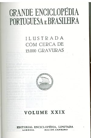 GRANDE ENCICLOPÉDIA PORTUGUESA E BRASILEIRA. VOLUME 29 (SILVE - SOUTE)