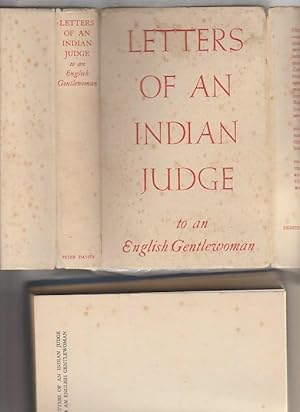 Letters Of An Indian Judge To An English Gentlewoman
