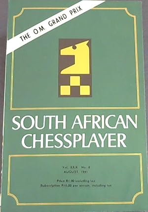 South African Chessplayer - Vol XXIX, No 8 - August 1981