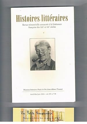 Image du vendeur pour Histoires littraires N 58 mis en vente par La Petite Bouquinerie