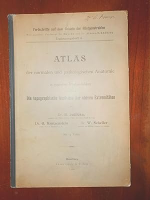 Seller image for Atlas Der Normalen Und Pathologischen Anatomie in Typischen Rontgenbildern for sale by The Book Store at Depot Square