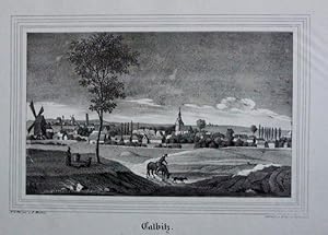 Calbitz. Lithographie. um 1840