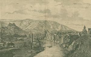 Seller image for Ansicht Von Tiflis, Hauptstadt Des Kaukasus (View Of Tbilisi, Capital Of The Caucasus). for sale by Wittenborn Art Books