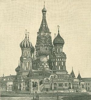 Seller image for Moskau, Wassilikirche (Vasilly Church in Moscow). for sale by Wittenborn Art Books