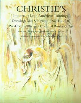 Important Latin American Paintings, Drawings and Sculpture (Part 1 and II) Pre-Columbian and Colo...