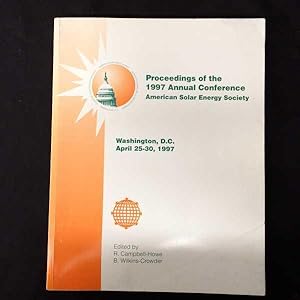 Image du vendeur pour Proceedings of the 1997 Annual Conference, American Solar Energy Society mis en vente par Boards & Wraps