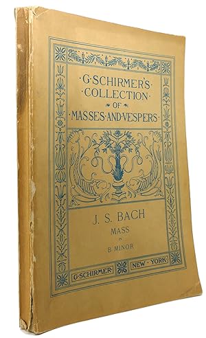 Seller image for MASS IN B MINOR, For Soli, Chorus and Orchestra for sale by Rare Book Cellar
