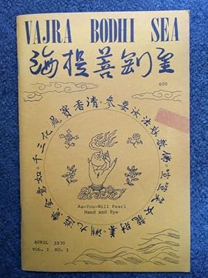 Seller image for Vajra Bodhi Sea, April 1970: Vol. 1, No. 1 to Vol. 1, No. 5 [5 issues] for sale by G.F. Wilkinson Books, member IOBA