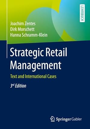 Imagen del vendedor de Strategic Retail Management : Text and International Cases a la venta por AHA-BUCH GmbH