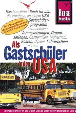 Bild des Verkufers fr Als Gastschler in den USA: Erfahrungen, Fakten, Informationen zum Verkauf von Versandantiquariat Felix Mcke