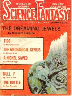 Bild des Verkufers fr SCIENCE FANTASY: No. 2, Fall 1970 ("The Dreaming Jewels") zum Verkauf von Books from the Crypt