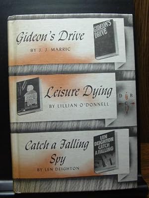 Bild des Verkufers fr (Detective Book Club) GIDEON'S DRIVE - LEISURE DYING - CATCH A FALLING SPY zum Verkauf von The Book Abyss