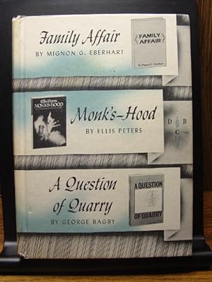 Immagine del venditore per (Detective Book Club) FAMILY AFFAIR - MONK'S-HOOD - A QUESTION OF QUARRY venduto da The Book Abyss