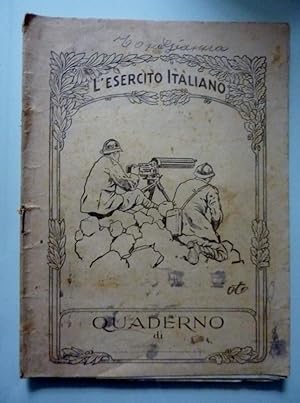 Quaderno "L' ESERCITO ITALIANO"