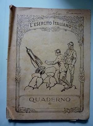 Quaderno L'ESERCITO ITALIANO