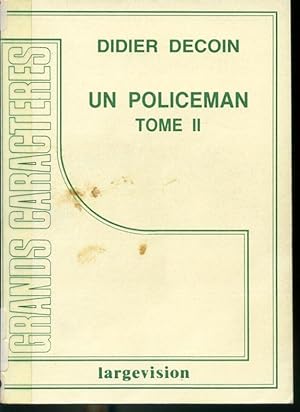 Image du vendeur pour Un policeman - Livre Large Vision mis en vente par Librairie Le Nord