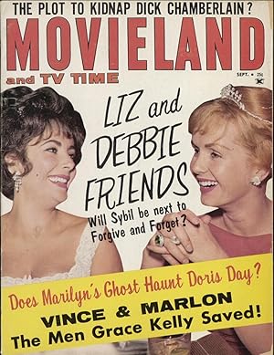 Imagen del vendedor de Movieland and TV Time, Vol. 21, No. 3 (September 1963) [Debbie Reynolds, Elizabeth Taylor, Richard Chamberlain, Dolores Hart, Grace Kelly, Vince Edwards, Marlon Brando, Steve McQueen, Anita Ekberg, George Maharis, Sandra Dee, Cary Grant, Kirk Douglas . a la venta por Katsumi-san Co.