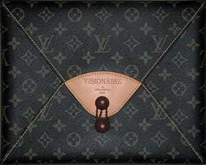 Louis Vuitton LV Passport cover limited edition Grey Cloth ref