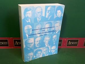 Bild des Verkufers fr Biographisches Handbuch der sterreichischen Parlamentarier 1918-1993. zum Verkauf von Antiquariat Deinbacher